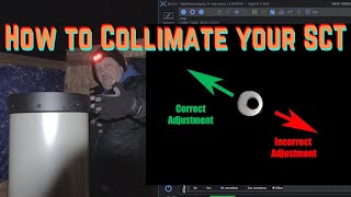 How to Collimate your SCT  EdgeHD 8 Collimation [upl. by Mokas]