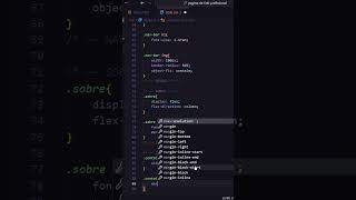 Tutorial HTML e CSS  Aplicando CSS no nosso Link para Bio [upl. by Artemas]