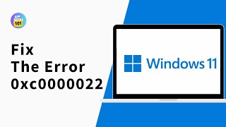 How To Fix The Error 0xc0000022 On Windows [upl. by Imled640]