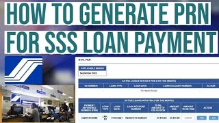 How to Generate PRN for SSS Loan Payment step by step Tutorial [upl. by Alena579]