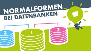 NORMALFORMEN bei Datenbanken einfach erklärt 1 bis 3 Normalform [upl. by Llertnom]