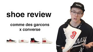 Comme des Garcons x Converse Review [upl. by Jemimah924]