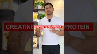 Creatine Vs Whey Protein which is best for muscle building fitness [upl. by Aneehsirk]