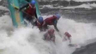 Ultimate Rafting Crash amp Burn Video [upl. by Melak]