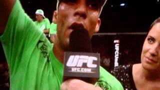 Spectacular knockout of Edson Barboza at UFC 142 Rio  Brazil  by gsnsuplementoscombr [upl. by Harilda32]