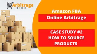 Amazon FBA Online Arbitrage Case Study 2  How To Source Products With Arbitrage Hero [upl. by Ronda]