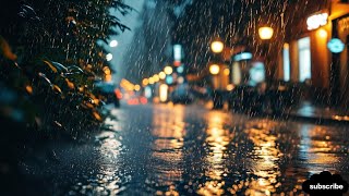 🔴•Super Heavy Rain To Sleep Immediately  Rain for Sleeping💤 [upl. by Petronella]