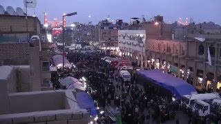 Walk to Karbala Ziyara of Imam Hussain Arbaeen HD مشاي زوار الحسين كربلاء [upl. by Rehsu]