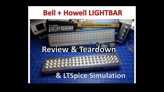 Bell  Howell LED Lightbar Review amp Teardown [upl. by Nysilla]