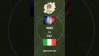 France 🇫🇷 vs Italy 🇮🇹 UEFA Nations League ⚽️  Epic Match Results 🔥 [upl. by Esertap175]