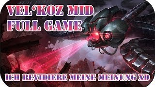 VelKoz Mid  League of Legends Full Gameplay 122 [upl. by Fransisco]