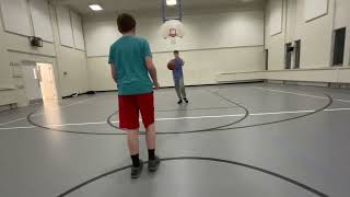 Ben vs Owen 1v1 Basketball tournament Double elimination Game 1 [upl. by Jollenta]