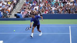 Federer Volley Slow Motion 2018 HD [upl. by Lizette]