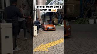 did you see behind Nissan gtr🤔🔥shorts shortvideo sportscar nissan gtr nissangtr jdm r35 [upl. by Jada]