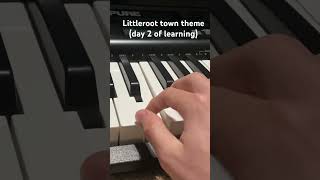 Littleroot town theme pokemon piano pianomusic viralvideo viralshorts [upl. by Innes]