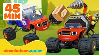 Blaze et les Monster Machines  Blaze se transforme pour faire des livraisons  Nickelodeon Jr [upl. by Janenna]