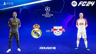 FC 24  RB Leipzig vs Real Madrid  UEFA Champions League Round 16  PS5™ 4K60 [upl. by Chretien]