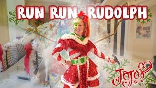 JoJo Siwa  Run Run Rudolph OFFICIAL LIVE PERFORMANCE MUSIC VIDEO [upl. by Applegate]