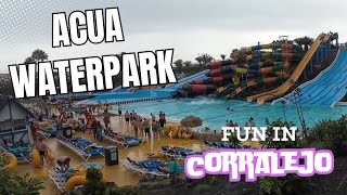 Acua water park Fuerteventura [upl. by Aniretak]