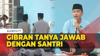 Janji Gibran Rakabuming untuk Para Santri di Tangerang [upl. by Lull]