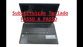 Como Trocar teclado Acer E1 532 E1510 [upl. by Ossy126]