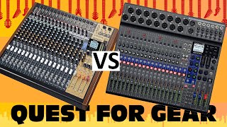 Long winded rant Tascam Model 24 vs Zoom LiveTrak L20 [upl. by Maag271]