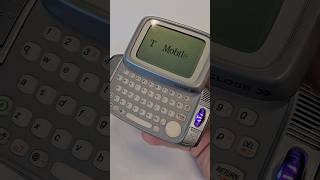 TMobile Sidekick 1 Black amp White Power Up sequence sidekick bootup startup tmobile tbt [upl. by Atilef]