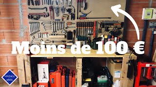 Je fabrique un établi pour moins de 100 € [upl. by Adnicul]