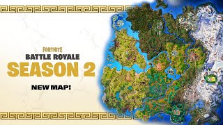 Fortnite Capítulo 5 Temporada 2  Revelación de mapa [upl. by Strait]