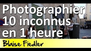 Cours Photo Gratuit 302  Studio de rue 10 portraits dinconnus en une heure [upl. by Dougie]