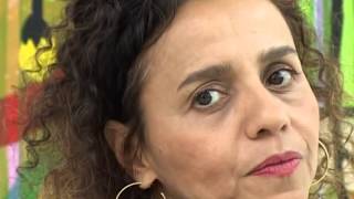 Beatriz Milhazes  Interview de lartiste et montage de lexposition [upl. by Geanine]