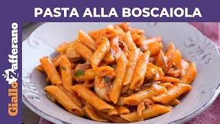 PASTA ALLA BOSCAIOLA RICETTA ORIGINALE [upl. by Waylen]