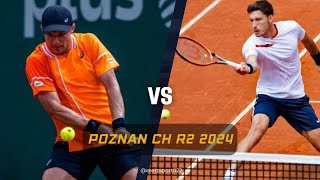 Poznan Challenger 2024 R2 Kamil Majchrzak vs Pablo Carreno Busta WC Extended Highlights [upl. by Hnaht]