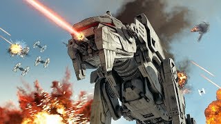 Star Wars The Last Jedi Battle of Crait 4K  Battlefront 2 Cinematic [upl. by Xanthe51]