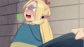 Marcille x Laios  It is impossible to remain silent┃Delicious in Dungeon Comic Dub [upl. by Nnylecyoj]