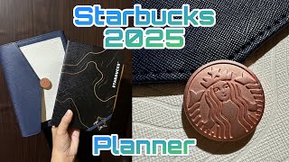 Starbucks 2025 Planner  Unboxing [upl. by Lietman]