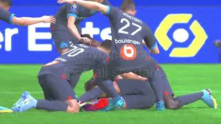 Lyon vs Marseille Résumé et Buts  Ligue 1 2223  FIFA 23 [upl. by Adnoraj]