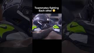 Seahawks teammates fight get into a scuffle highlights nfl [upl. by Ynnahc434]