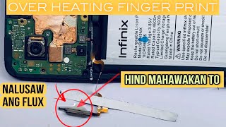 Infinix smart 8 over heating finger print grabe pag hawakan ang sensor nakakapaso fast drain pa [upl. by Yenaled]