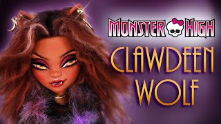 My Custom G3 CLAWDEEN WOLF DOLL 🌙 ✨  MONSTER HIGH [upl. by Yelyk]