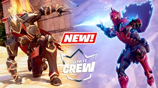 NEW April 2024 CREW PACK Fortnite ARES Skin Gameplay [upl. by Yruj]