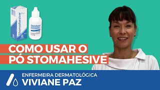 Como usar o Pó Stomahesive [upl. by Lanos]