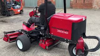 Ex School Toro Reelmaster 3100D SideWinder RideonMower  1080 Working Hours [upl. by Behka]