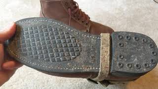 Reproduction WW2 US service shoe review [upl. by Nolyak]