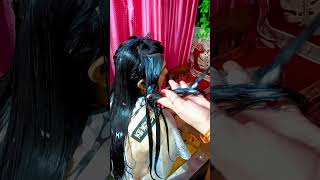 Hair spa utubeshorts haircare hairspa shortvideo [upl. by Gunther]