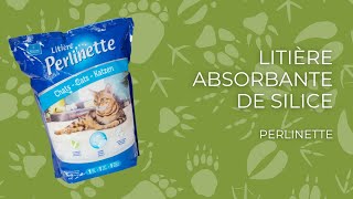 Litière silice Perlinette pour chat [upl. by Eicul]