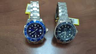 Обзор INVICTA GRAND DIVER 18160 3045 Увеличенный Rolex Submariner [upl. by Imena352]