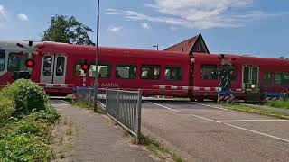 Spoorwegovergang Doetinchem  Dutch Railroad Crossing [upl. by Ayikan131]