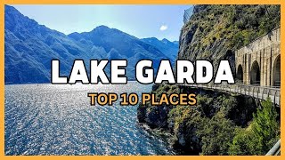 10 places to visit around Lake Garda save the list [upl. by Kcirdehs]