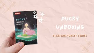 POP MART Pucky Blind Box Unboxing  Sleeping Forest Series [upl. by Sams740]